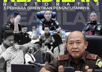PENGAJUAN 3 PERKARA UNTUK DILAKUKAN PENGHENTIAN PENUNTUTAN BERDASARKAN KEADILAN RESTORATIF JUSTICE DISETUJUI OLEH JAMPIDUM KEJAKSAAN AGUNG RI
