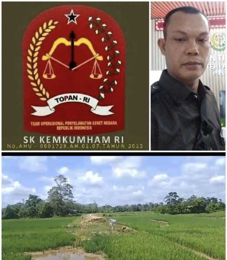 Ketua Lembaga DPW TOPAN RI Jambi Minta BPK dan APIP Periksa Ulang Pengguna Anggaran Pembuatan Jalan Menuju Sentra Pertanian