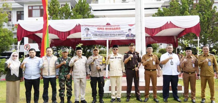 Kapolres Kuansing Hadiri Apel Bersama Deklarasi Netralitas ASN di Pilkada 2024
