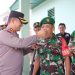 Kapolres Pelalawan berikan Kejutan dan Kado Istimewa di Hari Ulang Tahun TNI ke-79 Saat Kunjungi Koramil 09 Langgam
