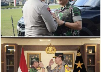 DANREM 031/WIRA BIMA DAMPINGI KUNJUNGAN PANGDAM I/BB KE MAPOLDA RIAU