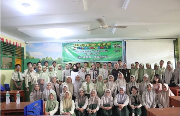 Cegah Bullying Di kalangan Siswa, JMS Sambangi SMKN 1 Pekanbaru