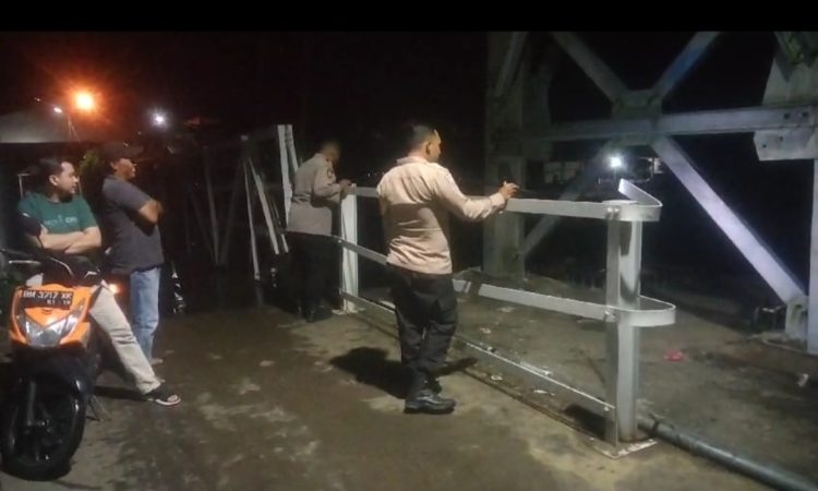 Polsek Kuantan Tengah Lakukan Pengecekan Aktivitas PETI di Desa Sawah, Pelaku Melarikan Diri