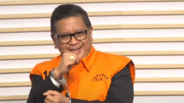 Hasto Sekjen PDI Perjuangan Ditahan KPK