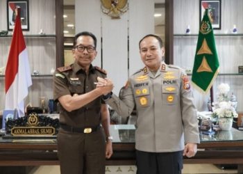 Kajati Riau Menerima Kunjungan Kepala Kepolisian Daerah Riau