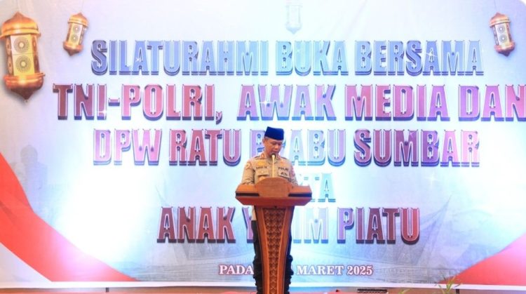 Kapolda Sumbar Buka Bersama TNI Polri, Awak media, DPW Ratu Prabu Serta Anak Yatim