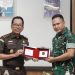 Kejati Riau Beserta PJU Menerima Kunjungan Pangdam 1 Bukit Barisan