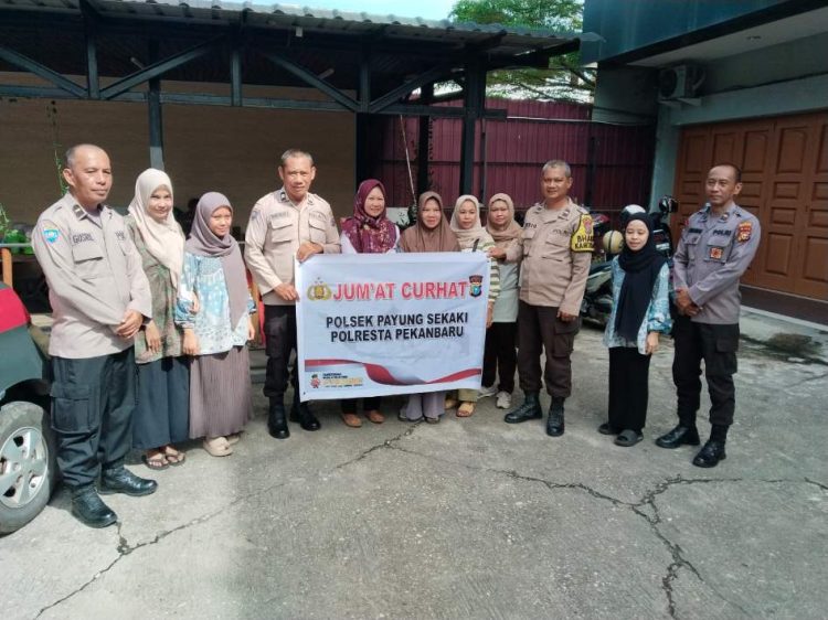 Polresta Pekanbaru Gelar “Jumat Curhat” Tampung Keluhan Warga di Warung Mas Dwi
