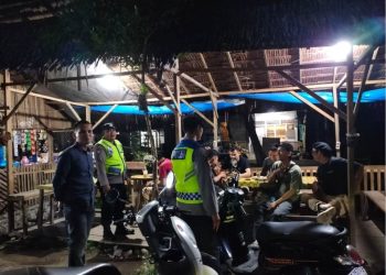 Cegah Aksi Premanisme dan Tawuran di Nagari Ophir, Personel Polsek Pasaman Gelar Kegiatan KRYD