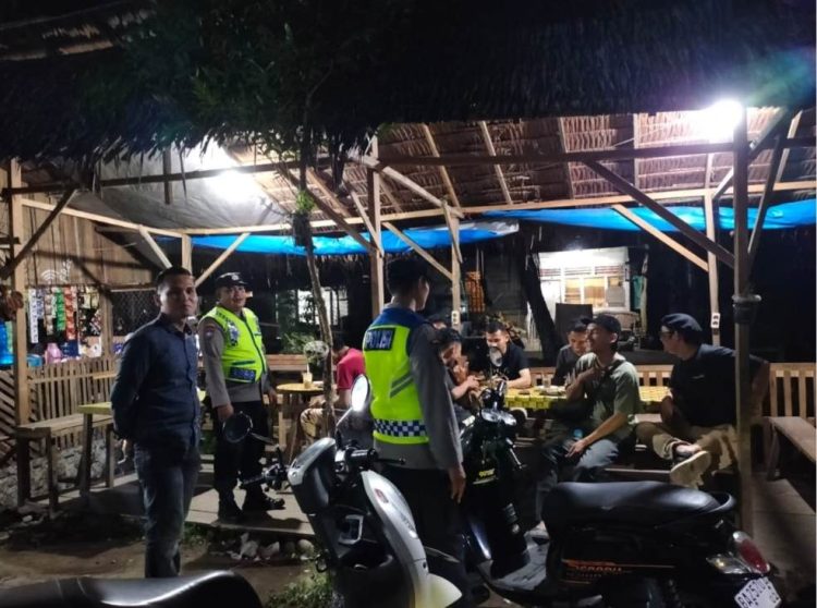 Cegah Aksi Premanisme dan Tawuran di Nagari Ophir, Personel Polsek Pasaman Gelar Kegiatan KRYD