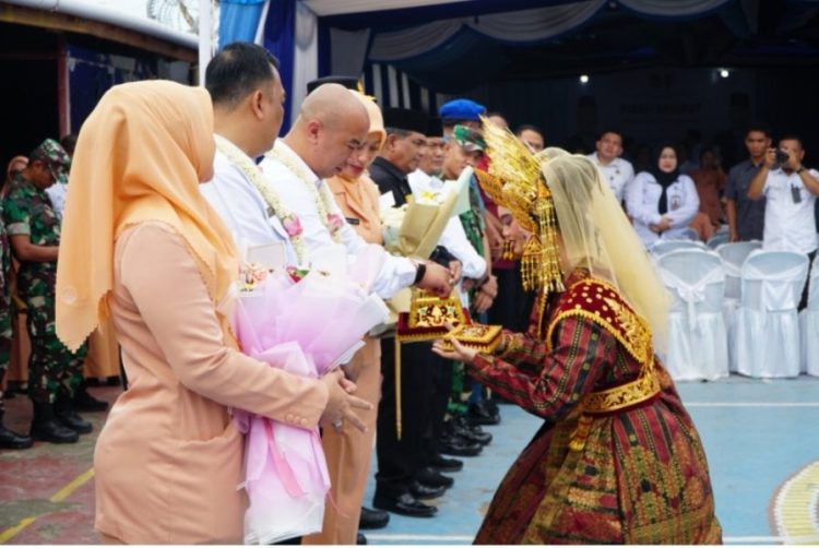 Suasana Haruh Pisah Sambut Karutan Kelas II Dumai