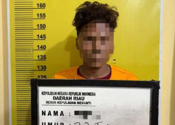 Cabuli Anak dibawah Umur Seorang Pemuda 22 Tahun Di Amankan Polres Meranti