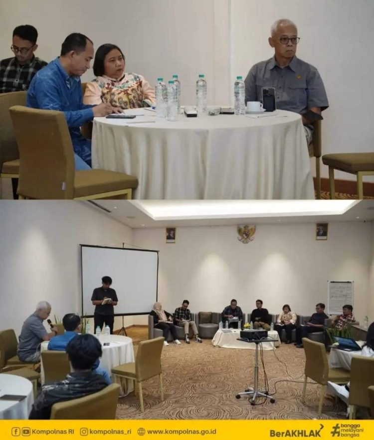 Ketua Harian Kompolnas Diskusi Tentang Kebebasan Pers