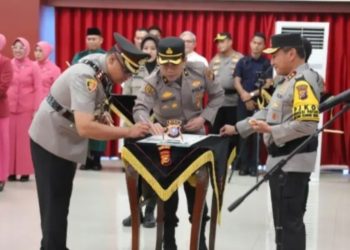 AKBP Boby Sebayang SIK Resmi Menjabat Jadi Kapolres Kampar ini pesan Kapolda