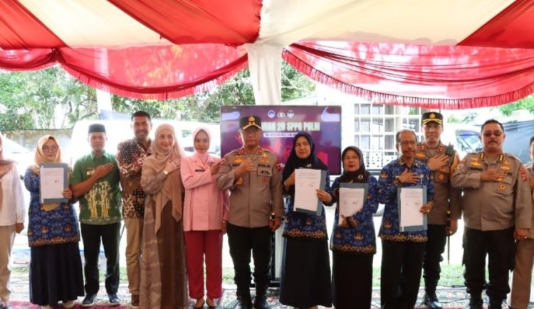 Kapolda Sumbar Resmikan SPPG I dan II di Kabupaten Sijunjung