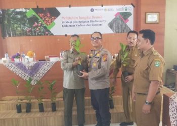 Kapolsek Kandis Menghadiri Pelatihan Strategi Peningkatan Biodiversity dan Ekonomi yang di Gelar IPB