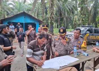 Polres Pelalawan Laksanakan Operasi Pekat Pembersihan 9 Cafe Ilegal