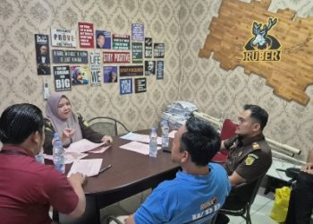 Masuk Tahap II 3 Orang Tersangka Dugaan Tipikor Pembangunan Pelabuhan Penyeberangan Sagu sagu Lukit Tahun 2022 -2023