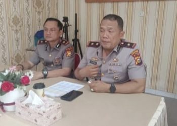 Silaturahmi Personel Polsek Pekanbaru Kota Sambut Kapolsek Baru dan Lepas Kapolsek Lama