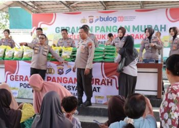 Polres Pasaman Barat Gelar Gerakan Pangan Murah