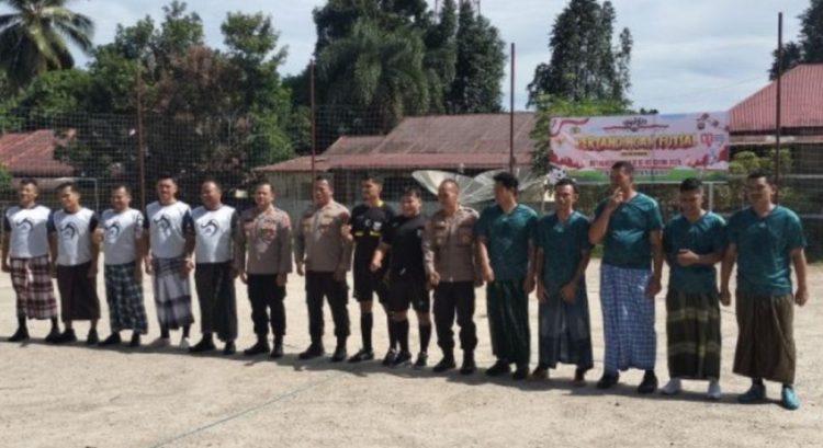 Meriahkan HUT ke-80 RI, Polres Pasbar Lomba Futsal ‘Kain Sarung