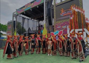 IKM Kuansing Ramaikan Dan Meriahkan Pergelaran Seni Budaya Minangkabau Di Even Pacu Jalur Tradisional 2025