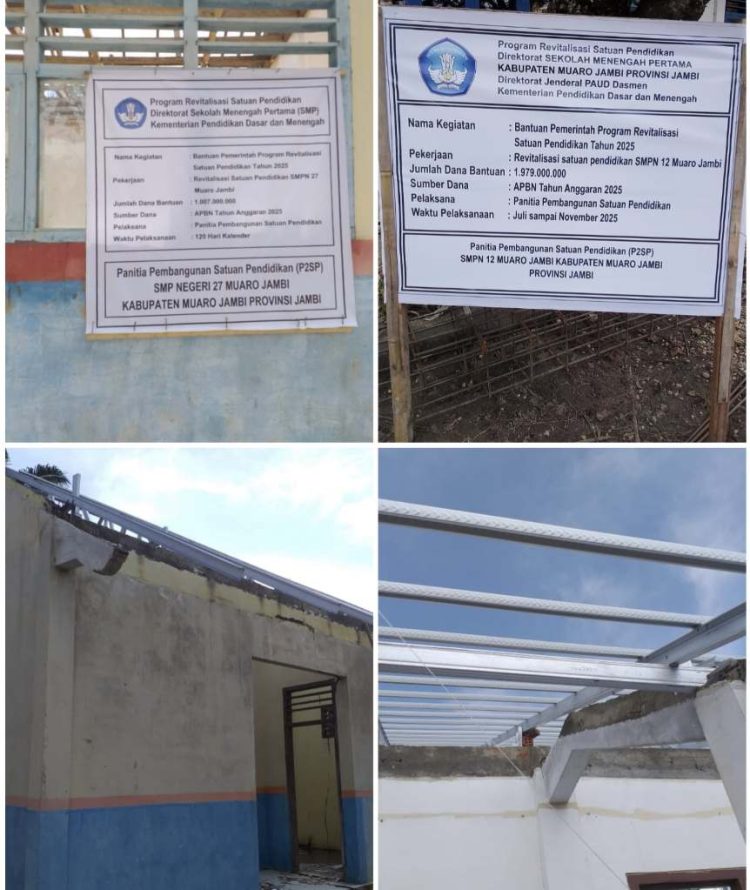 Viiraaallll Lagi lagi DPP TOPAN RI Perwakilan Provinsi Jambi Dapat Temuan Proyek Sekolah Asal Jadi