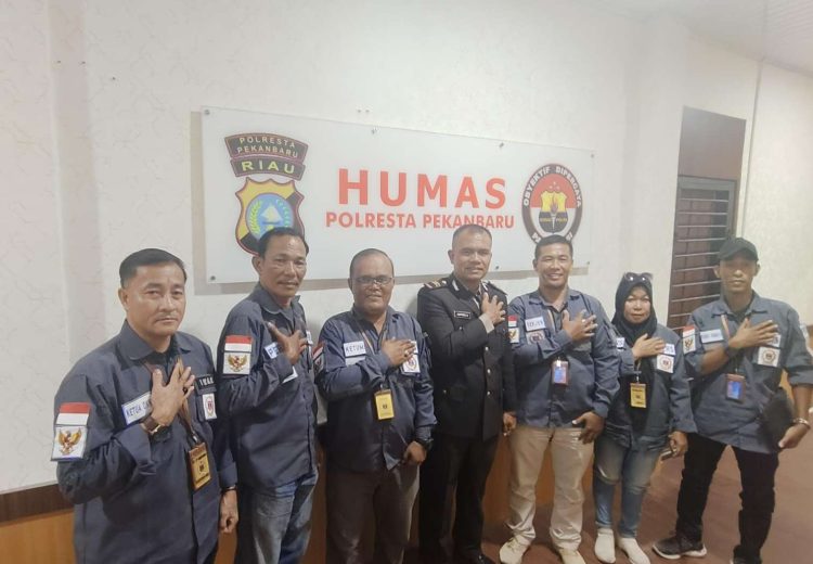 Hari Sumpah Pemuda DPP Solidaritas Wartawan Indonesia Audensi ke Polresta Pekanbaru