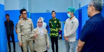 Ketua Satgas MBG Kampar Tinjau SPPG Pulau Sarak dan Simpang Petai Pastikan Kebersihan dan Kualitas Pangan