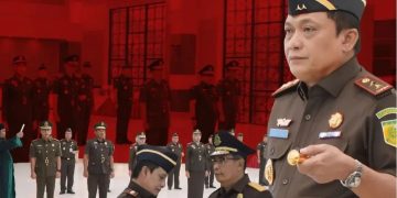 Kajati Riau Sutikno SH MH Melantik Wakajati Riau dan Kajari serta Koordinator