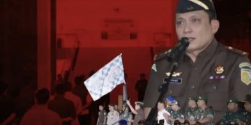 Kajati Sutikno SH MH Pimpin Apel Pelepasan Pasukan di Kawasan Tesso Nilo