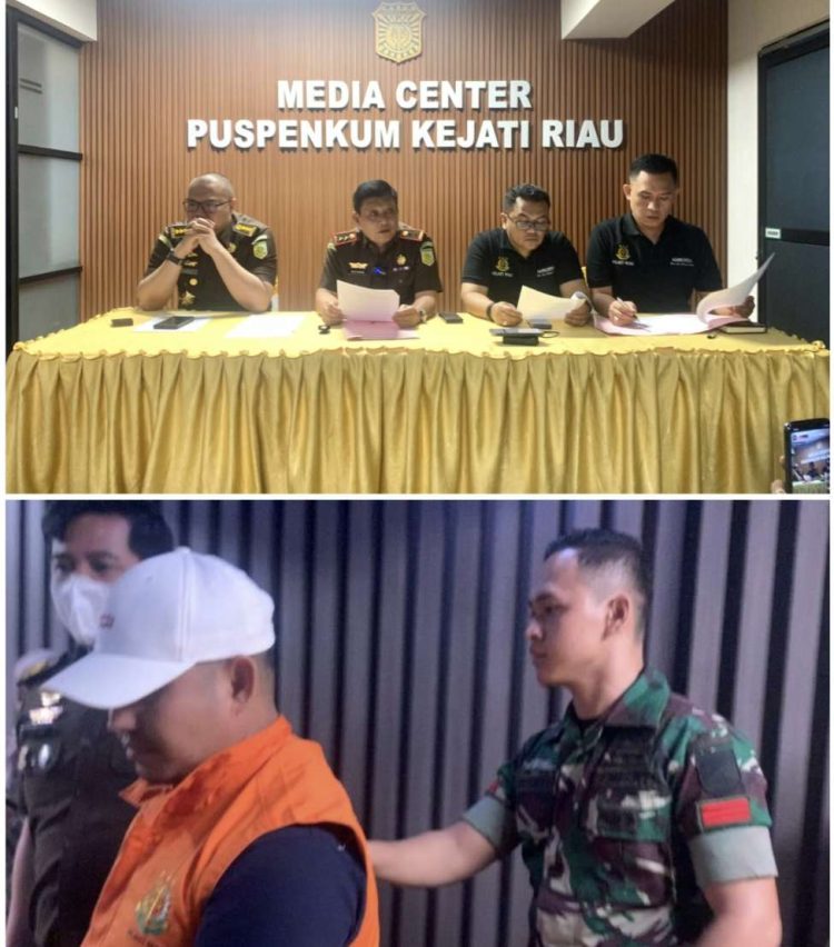 Kejati Riau Menahan Seorang Pengacara PT SPRH Bernama Zulkifli diduga Terlibat Tipikor