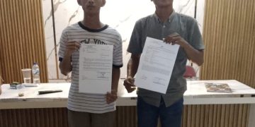 Wakil Ketua Umum SWI Pajar Saragih Datangi Polsek Tapung Hulu Buat Laporan Kehilangan Telepon Genggam