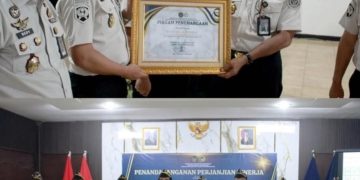 Karutan Dumai Tancap Gas! Teken Janji Kinerja di Kanwil Ditjenpas Riau, Siap Ukir Prestasi di Tahun 2026