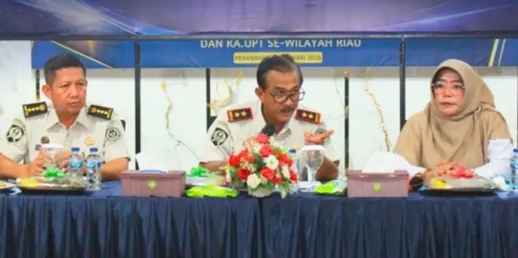 Ditjenpas Riau Sosialisasi Program MBG Upaya Peningkatan Kualitas Pelayanan Pemasyarakatan