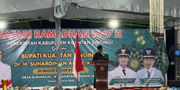 Safari Ramadhan di Desa Suka Maju, Bupati Suhardiman Amby Tegaskan Daerah Taat Pajak Akan di Prioritaskan Pembangunan