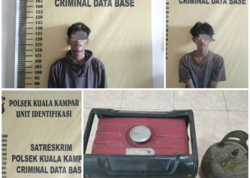 Pencurian Dengan Pemberatan di Kuala Kampar, 3 Pelaku Ditangkap