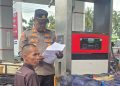 Polres Pasaman Barat Bersama Polsek Pasaman Lakukan Pengecekan Intensif Pendistribusian BBM