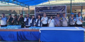 Lapas Kelas IIA Pekanbaru Gelar Tes Urine Massal Bersama TNI Polri dan BNN