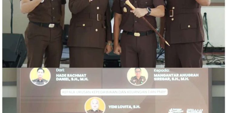 Pelantikan dan Serah Terima Jabatan di Kejaksaan Negeri Rokan Hilir
