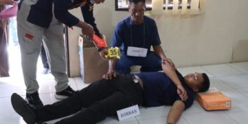 Polres Pasaman Barat Menggelar Rekontruksi Kasus Pencurian dan Pembunuhan Terhadap Pensiunan ASN