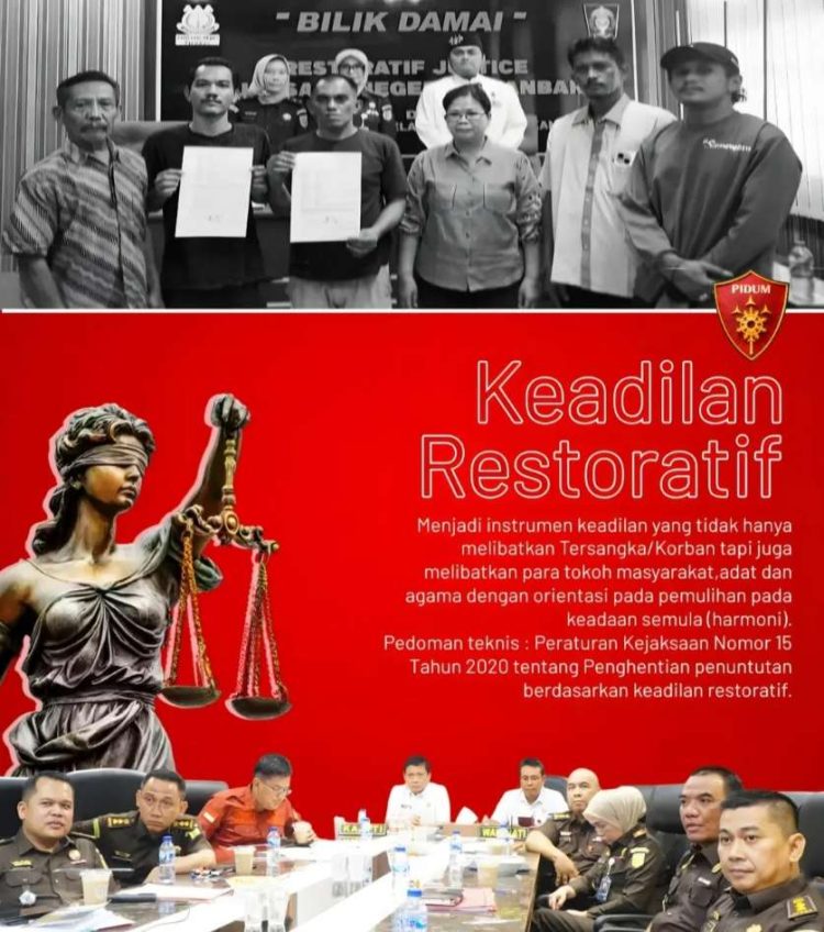 Permohonan RJ diajukan Kejati Riau bersama Aspidum Perkara Kejari Pekanbaru akhirmya di Kabulkan ini keteranganya