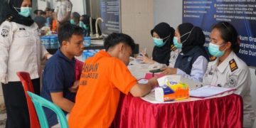 Rutan Dumai Gelar Razia Blok Hunian dan Tes Urine Pegawai serta Warga Binaan