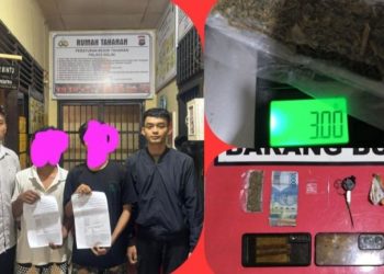 Dua Pemuda Ditangkap Satresnarkoba Polres Solok, Diduga Terlibat Penyalahgunaan Ganja