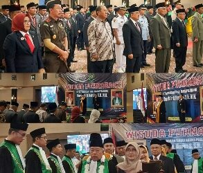 Kepala Kejaksaan Tinggi Riau Hadiri Kegiatan Wisuda Purnabhakti Ketua Pengadilan Tinggi Agama Pekanbaru