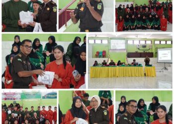 KEGIATAN PENYULUHAN HUKUM JAKSA MASUK SEKOLAH KEJAKSAAN TINGGI RIAU DI SMA YKPP DUMAI