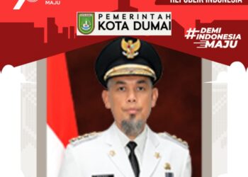 HUT RI ke 78 Walikota Dumai H.Faisal.SKM.MARS