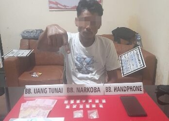 Terlibat Narkoba, Satnarkoba Polres Kampar Tangkap Warga Kijang Makmur