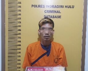 Polres Inhu Ringkus Pengedar 8,56 Gram Sabu di Kampung Tangguh Anti Narkoba