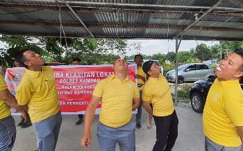 Memeriahkan HUT Kemerdekaan RI ke 78, Polsek Perhentian Raja Gelar Kegiatan Lomba Kearifan Lokal